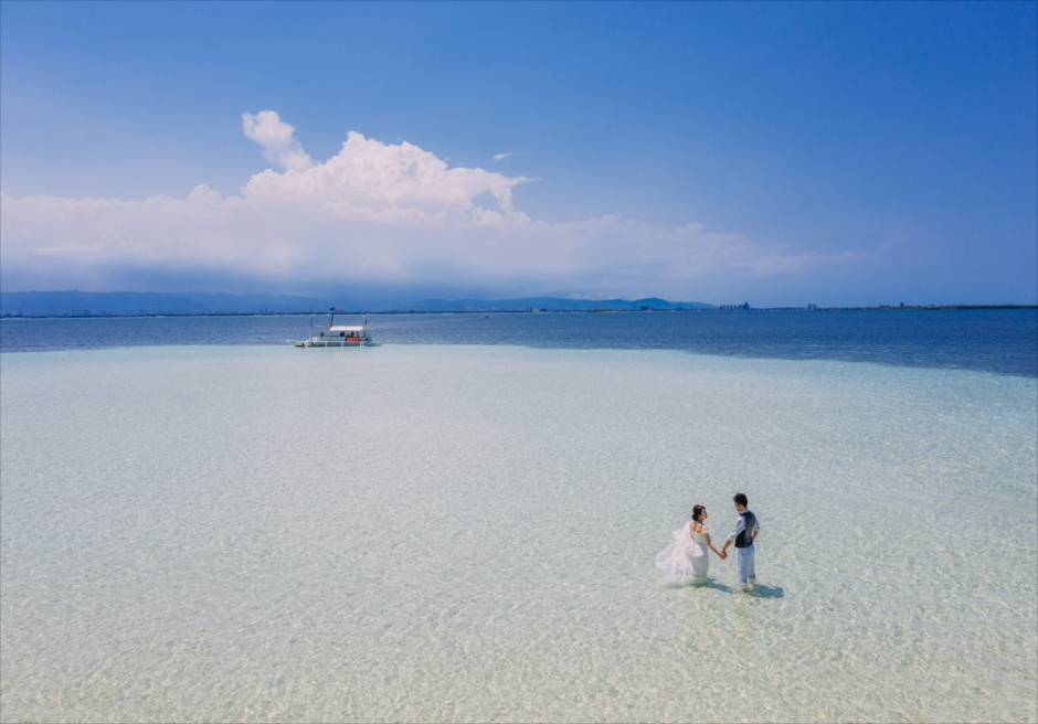 セブの一番美しい海で撮影できるカオハガン島 セブの一番美しい海で撮影できるカオハガン島
