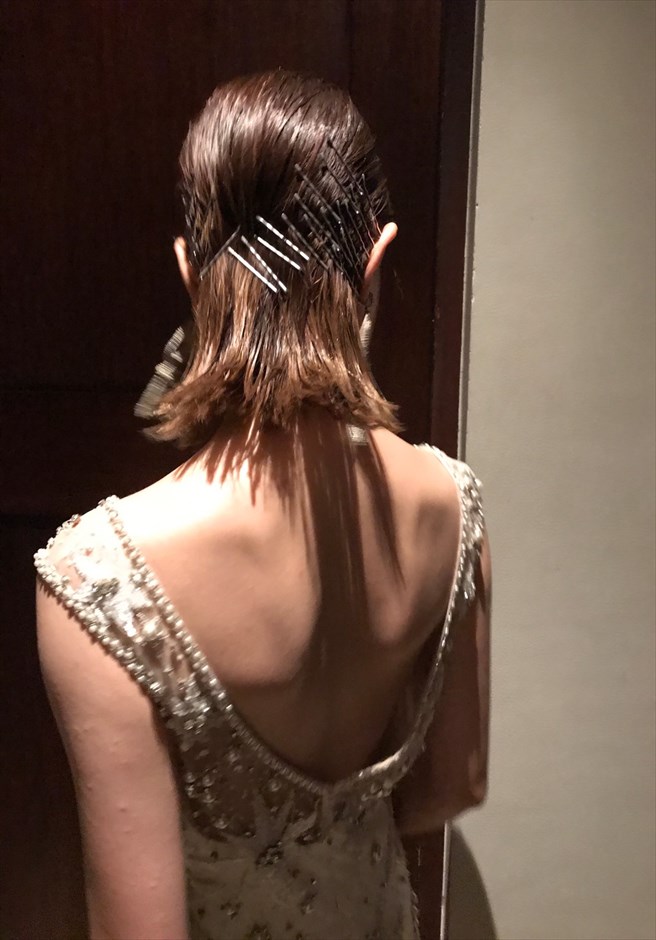 セブ挙式 レセプションパーティー ヘアスタイル