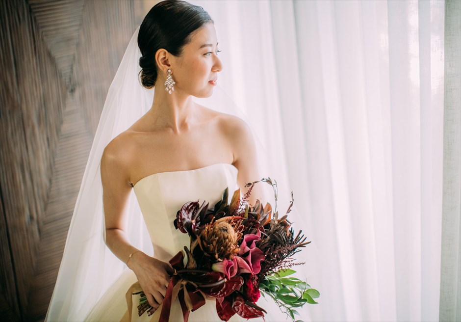 セブ結婚式 ヘアスタイル 土田留美さん